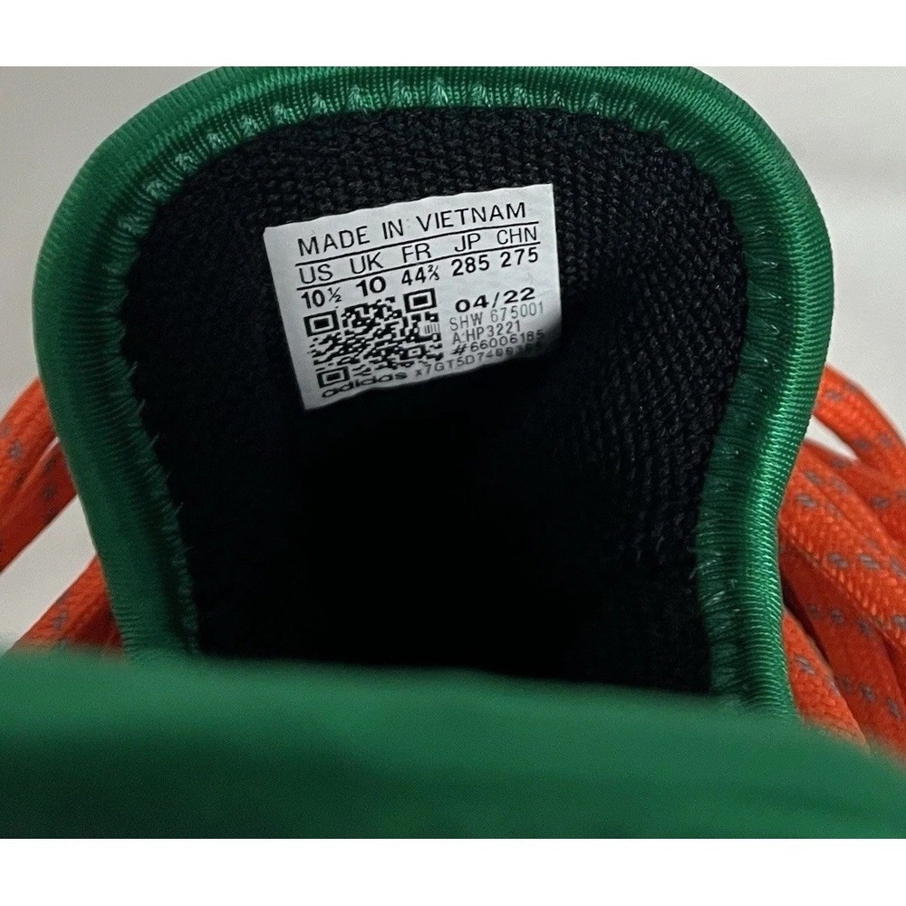 Adidas Pharrell Williams HU NMD Leopard Primeknit Sneaker Men's Size 10.5 - Picture 6 of 12